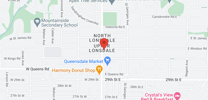 map of 3138 LONSDALE AVENUE